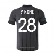 Maglia Olympique Lione Giocatore Y.kone Away 2020 2021