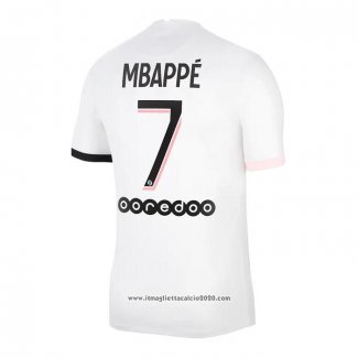 Maglia Paris Saint-Germain Giocatore Mbappe Away 2021 2022