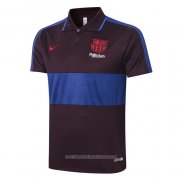 Maglia Polo FC Barcellona 2020 2021 Marrone