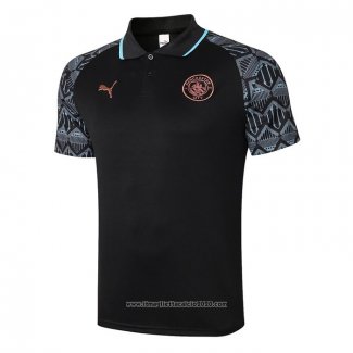 Maglia Polo Manchester City 2020 2021 Nero