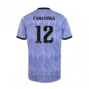 Maglia Real Madrid Giocatore Camavinga Away 2022 2023