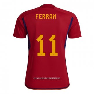 Maglia Spagna Giocatore Ferran Home 2022