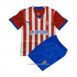 Maglia Sporting Gijon Home Bambino 2022 2023