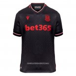 Maglia Stoke City Away 2022 2023 Nero