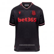 Maglia Stoke City Away 2022 2023 Nero