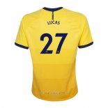 Maglia Tottenham Hotspur Giocatore Lucas Terza 2020 2021
