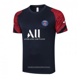 Maglia Allenamento Paris Saint-Germain 2020 Blu