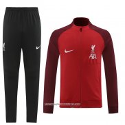 Tuta da Track Giacca Liverpool 2022 2023 Rosso