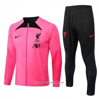 Tuta da Track Giacca Liverpool Bambino 2022 2023 Rosa