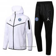 Tuta da Track con Capucha Paris Saint-Germain 2022 2023 Bianco