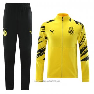 Tuta da Track Giacca Borussia Dortmund 2020 2021 Giallo