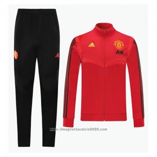 Tuta da Track Manchester United 2020 2021 Rosso