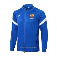 Giacca FC Barcellona 2021 2022 Blu e Bianco