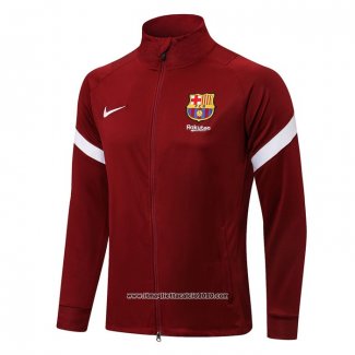 Giacca FC Barcellona 2021 2022 Rosso