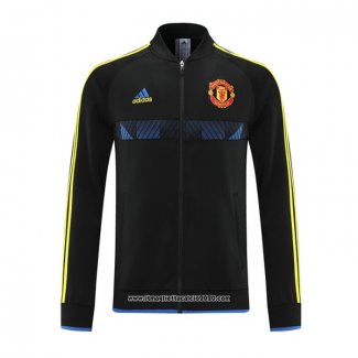 Giacca Manchester United 2021 2022 Nero e Blu