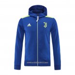 Giacca con Capucha Juventus 2021 2022 Blu