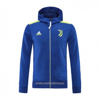 Giacca con Capucha Juventus 2021 2022 Blu