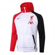 Giacca con Capucha Liverpool 2020 2021 Bianco