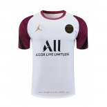 Maglia Allenamento Paris Saint-Germain 2020 2021 Bianco e Rosso