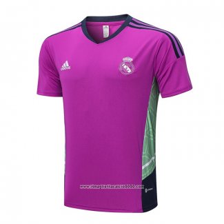 Maglia Allenamento Real Madrid 2022-2023 Purpura