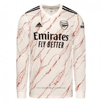 Maglia Arsenal Away Manica Lunga 2020 2021