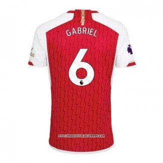 Maglia Arsenal Giocatore Gabriel Home 2023 2024