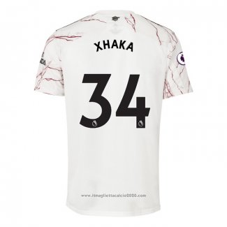 Maglia Arsenal Giocatore Xhaka Away 2020 2021