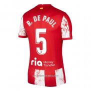 Maglia Atletico Madrid Giocatore R.de Paul Home 2021 2022