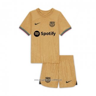 Maglia FC Barcellona Away Bambino 2022 2023