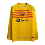 Maglia FC Barcellona Quarto Manica Lunga 2022 2023