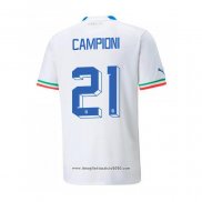 Maglia Italia Giocatore Campioni Away 2022