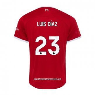 Maglia Liverpool Giocatore Luis Diaz Home 2023 2024