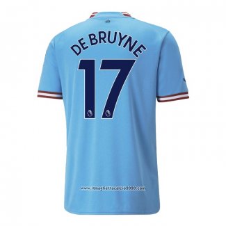 Maglia Manchester City Giocatore Bruyne Home 2022 2023