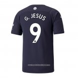 Maglia Manchester City Giocatore G.jesus Home 2020 2021