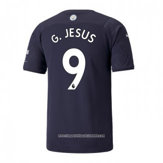 Maglia Manchester City Giocatore G.jesus Terza 2021 2022