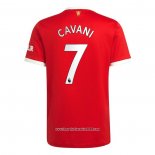 Maglia Manchester United Giocatore Cavani Home 2021 2022