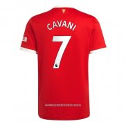 Maglia Manchester United Giocatore Cavani Home 2021 2022