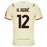 Maglia Milan Giocatore A.rebic Away 2021 2022