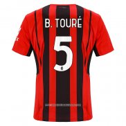 Maglia Milan Giocatore B.toure Home 2021 2022