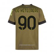 Maglia Milan Giocatore Ketelaere Terza 2022 2023