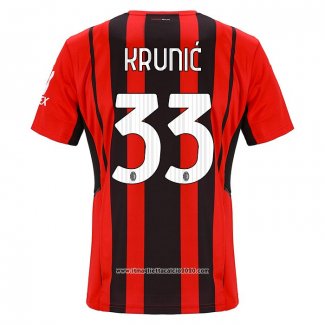 Maglia Milan Giocatore Krunic Home 2021 2022