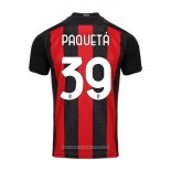 Maglia Milan Giocatore Paqueta Home 2020 2021