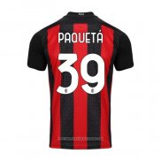 Maglia Milan Giocatore Paqueta Home 2020 2021