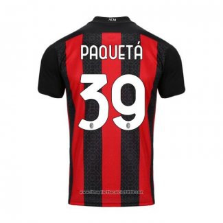 Maglia Milan Giocatore Paqueta Home 2020 2021