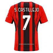 Maglia Milan Giocatore S.Castillejo Home 2021 2022