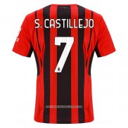 Maglia Milan Giocatore S.Castillejo Home 2021 2022