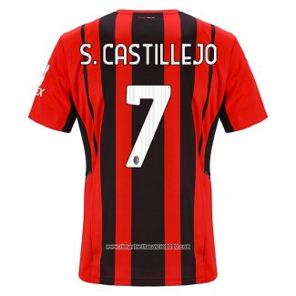 Maglia Milan Giocatore S.Castillejo Home 2021 2022
