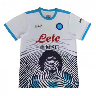 Maglia Napoli Maradona Special 2021 2022 Bianco