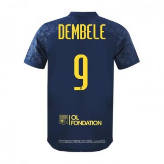 Maglia Olympique Lione Giocatore Dembele Terza 2020 2021