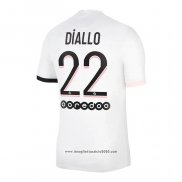 Maglia Paris Saint-Germain Giocatore Diallo Away 2021 2022